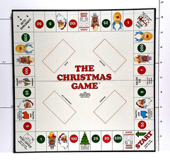 Christmas Game ~ Holiday Games 1980 ~ Used ~ Missing One Easy to Replace Piece