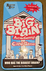 Big Brain Academy Educational Card Game ages 8+, mental fitness, 2-4 players