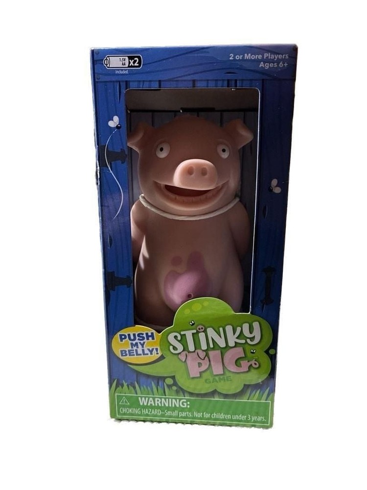 NEW PlayMonster Stinky Pig Game – Fast-Paced Musical Active Kids Family Game