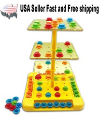 US HOT Tic Tac Turn Table Game – A CLASSIC GAME WITH A NEW TWIST ~ US Seller