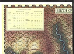 American Revolutionary War Birth of a Nation Board Game R Berg 1982 UNPUNCHED