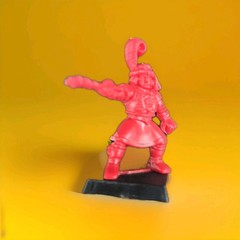 Battle Masters 1992 Imperial Army Figures Lot Red Cannon Crew Handgunner MB