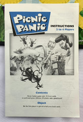 1992 Picnic Panic Game by Milton Bradley Complete Great Condition FREE SHIPPING