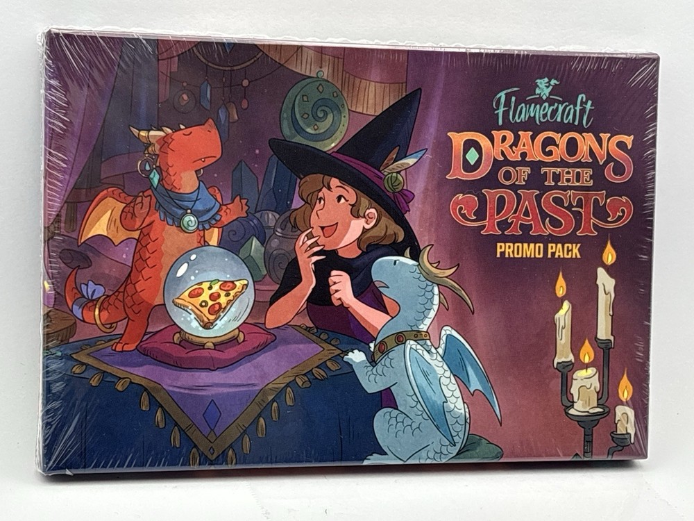 Flamecraft Board Game Exclusive Promo Pack Dragons Of The Past New Sealed