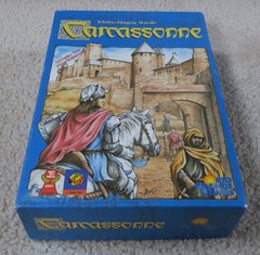 Carcassonne Board Game 2000 COMPLETE Rio Grande w River Expansion Never Played