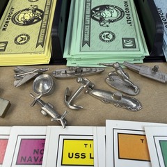 Monopoly United States Navy Edition Complete Parker Brothers 2000 Board Game