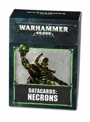Warhammer 40,000: Datacards – Necrons – WH 40K miniatures (2018) – New – NiB