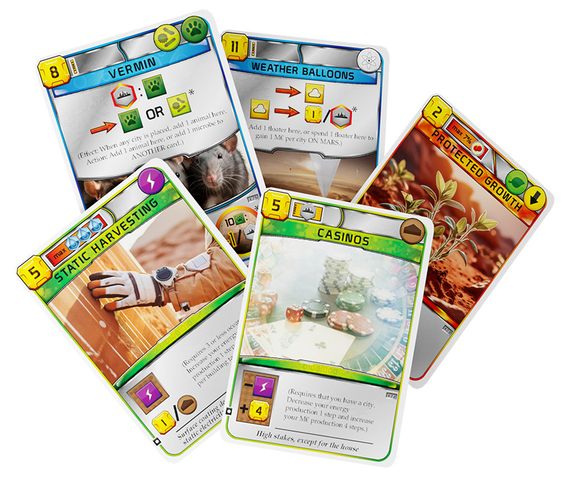Terraforming Mars Board Game – Season 2025 Promo Card Pack – NEW
