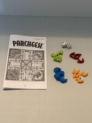Parcheesi The Classic Game of India Milton Bradley Board Game 100% Complete 2009