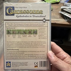 Carcassonne – German Cathedrals | Mini Expansion | New | English Rules