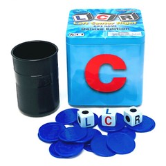 The Original LCR Left Center Right Dice Game – DELUXE EDITION