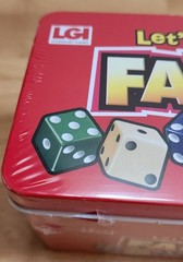 Let’s Have a Farkel Party Dice Game Tin Edition 2007 NEW SEALED. LGI Games