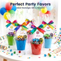 SallyFashion 75 PCS Glass Marbles Bulk, for Medium, 75pcs Multicolored