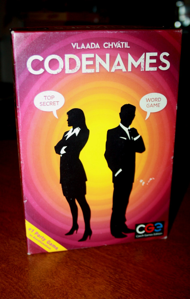 Codenames Top Secret Word Party Game – Czech Games Edition Vlaada Chvatil – 2015