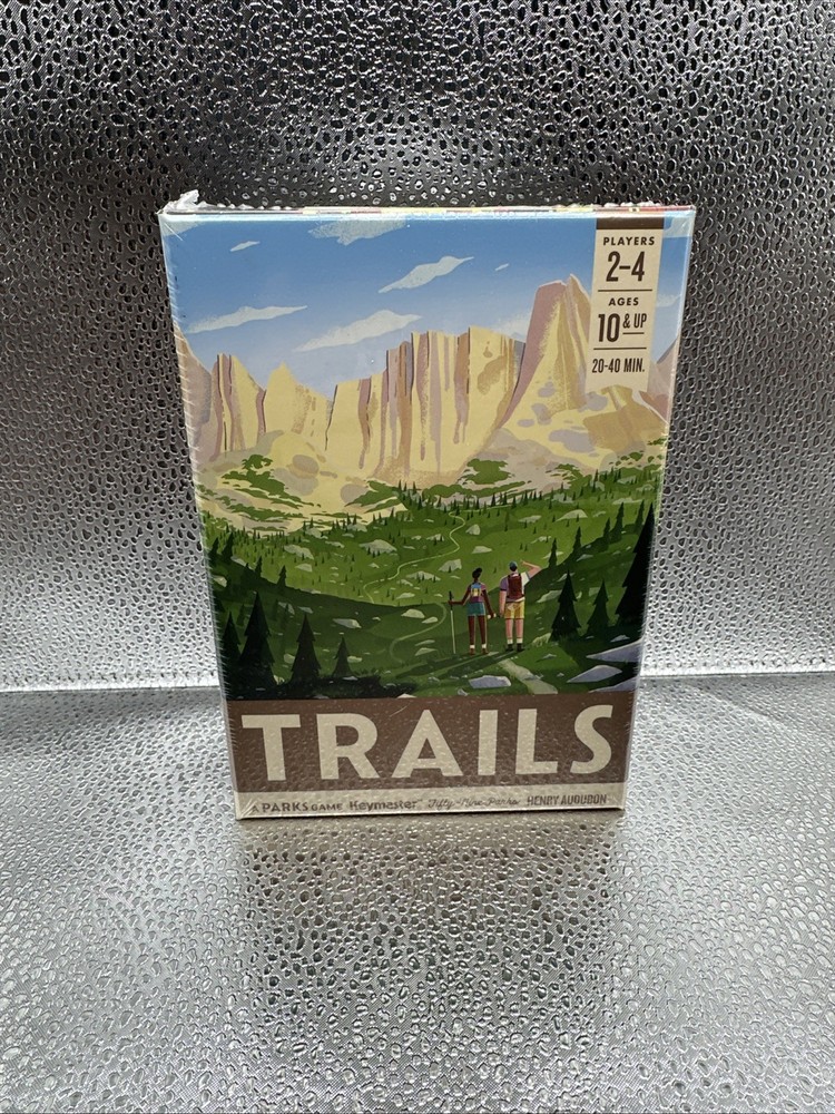 Trails A Parks Game Keymaster BRAND NEW & Factory Sealed 2-4 players -10&up NEW