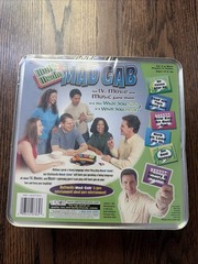 NEW SEALED Multimedia Mad Gab In Tin Board Game Multi-Color
