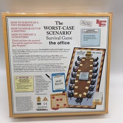 Bored Buster WORST CASE SCENARIO Survival Board Game THE OFFICE 10 Years