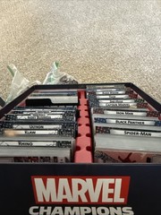 Marvel Champions lot. Core box, Thor, Black widow, And Green Goblin. Sleeved
