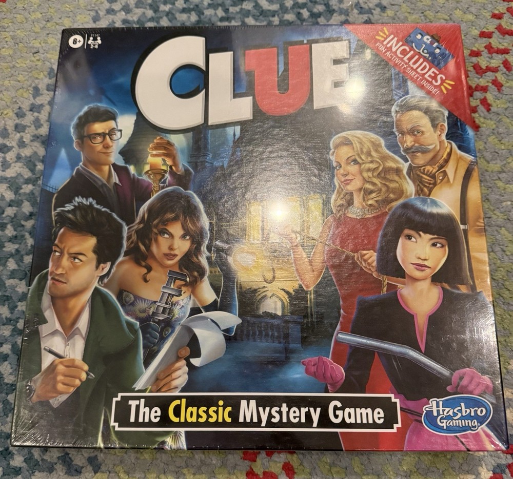 Hasbro Clue The Classic Mystery Board Game – A5826079