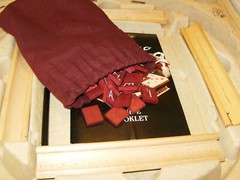 Scrabble Deluxe Edition 1989 Rotating Turntable Mahogany Tiles Complete