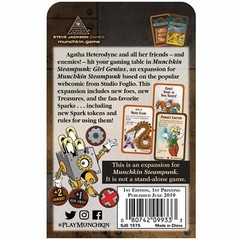 Munchkin Steampunk Girl Genius 112 Card Game Expansion Steve Jackson Games 1575