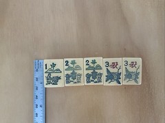 mahjong tiles Flowers