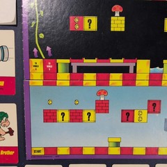 Vintage Super Mario Bros Board Game Milton Bradley 1988 USA