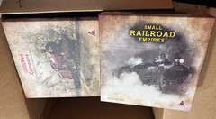 Lot of 7 – Board Game China 1880 Small Railroad Empires Mini Rails Red Company