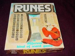 Eon Products 1981 – RUNES – A Different Kind of Word Game (Very Good Condition)