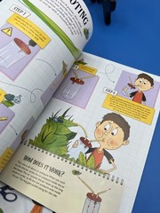 GOTROVO Kids Scavenger Hunt Game – Indoor and Outdoor & 3 Stem DIY Activity Book