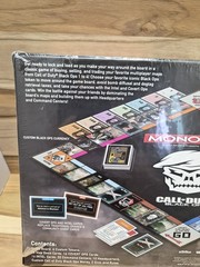 MONOPOLY Call of Duty Black Ops Edition Board Game 2018 Factory Sealed NIB
