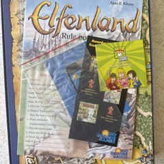 Vintage Rio Grande Games Amigo ELFENLAND Fantasy Board Game Elves 100% Read