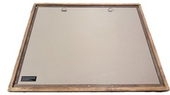 Scrabble Deluxe Vintage 2-in-1 Wall Edition w/ Dry Erase Message Note Board