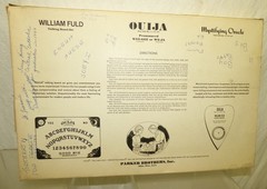 Vintage 1960s William Fuld OUIJA Board # 600 w/ Original Box Parker Brothers
