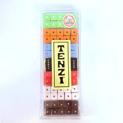TENZI PARTY PACK COMBO Dice Game 6 Sets of 10 w Storage Case Colors Will Vary