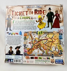 Ticket To Ride Europe Board Game. DO7202 Complete