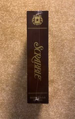 Scrabble | Heritage Edition Board Game | Walnut Storage Box | Brand New-In Box |