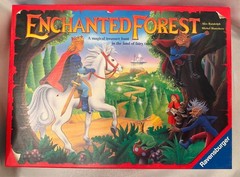 Enchanted Forest Board Game Fairy Tale Magical Ravensburger Complete Game Family