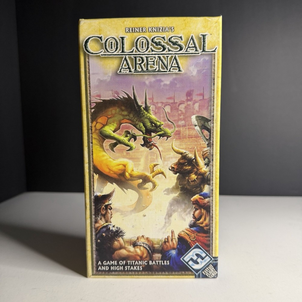 Reiner Knizia Colossal Arena Complete Fantasy Flight Games Card Game FFG OOP
