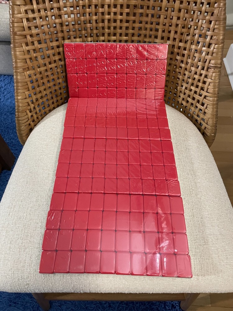 NEW American Mahjong Tiles Set – 160 Tiles, 4-layer engraved acrylic ( RED)