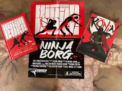 Ninja Borg RPG kickstarter lot Slightly Reckless Kohn & Wood new