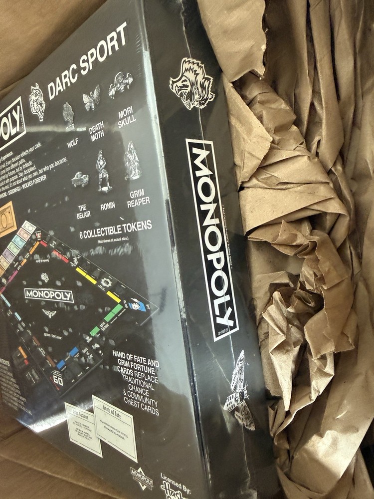 Darc Sport Classic Monopoly Board Game Limited Edition Collectible New IN HAND