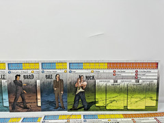 HUGE LOT OF 52 ZOMBICIDE CHARACTER DASHBOARDS -LOTS of 1 st EDITIONS!