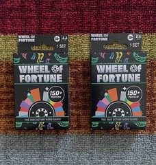 Wheel of Fortune MINI Fast Action Word Game 2-Pack Set