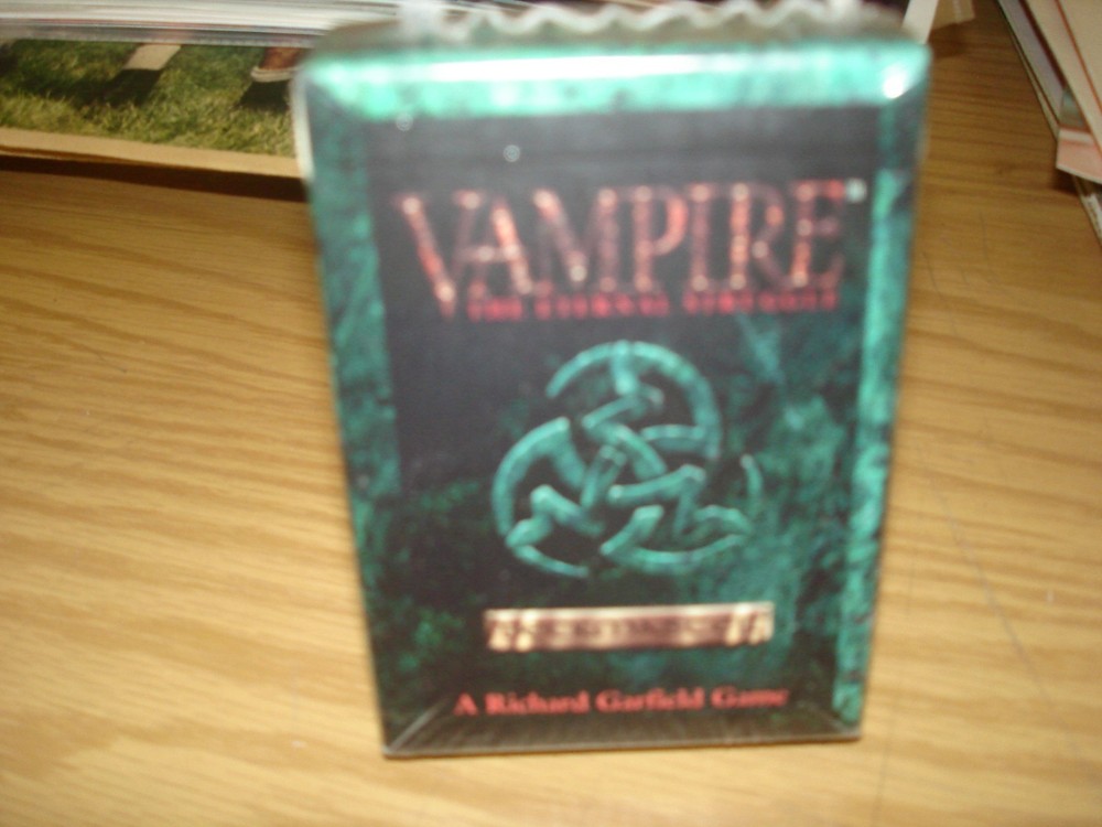 Vampire The Eternal Struggle Starter Deck Richard Garfield game/SEALED