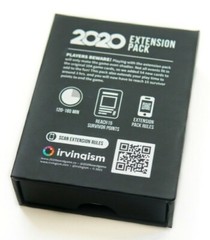 2020 Extension Pack + for the 2020 Board Game Ages 18+ By Irvingism