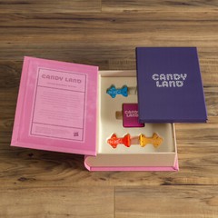 Candy Land, Chutes and Ladders, and Sorry Board Game Bookshelf Collection New
