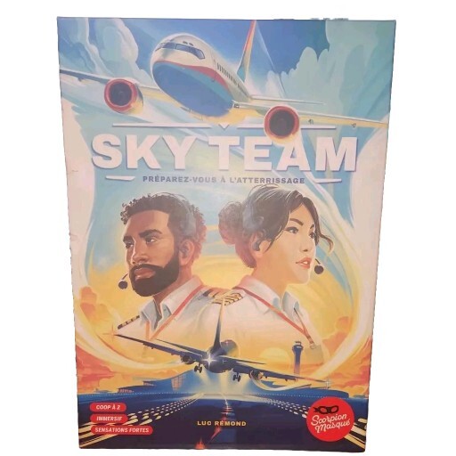 Sky Team – Prepare for Landing, Board Game. IN FRENCH!