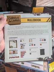 CURIOUS CARGO Board Game 100% COMPLETE 2020 AWARD NOMINEE