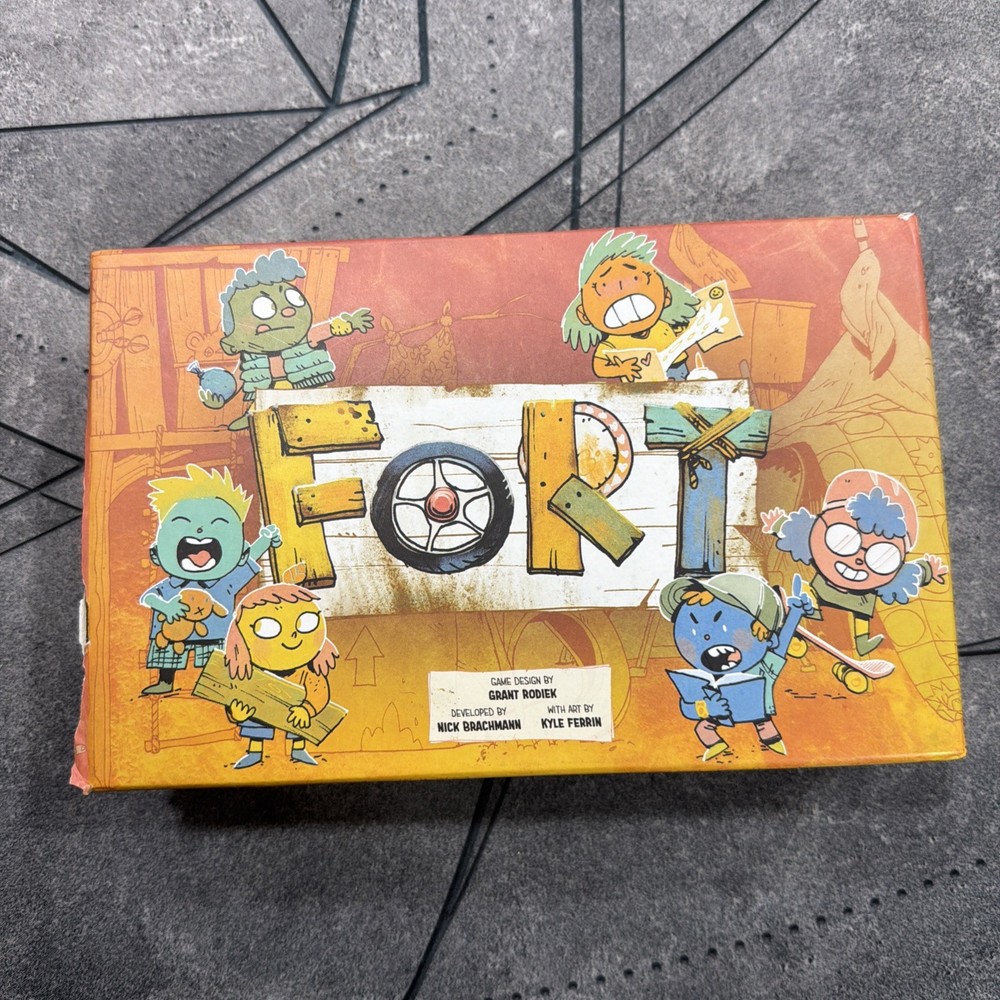 FORT Board Game by Leder Games 2021 Edition 100% Complete